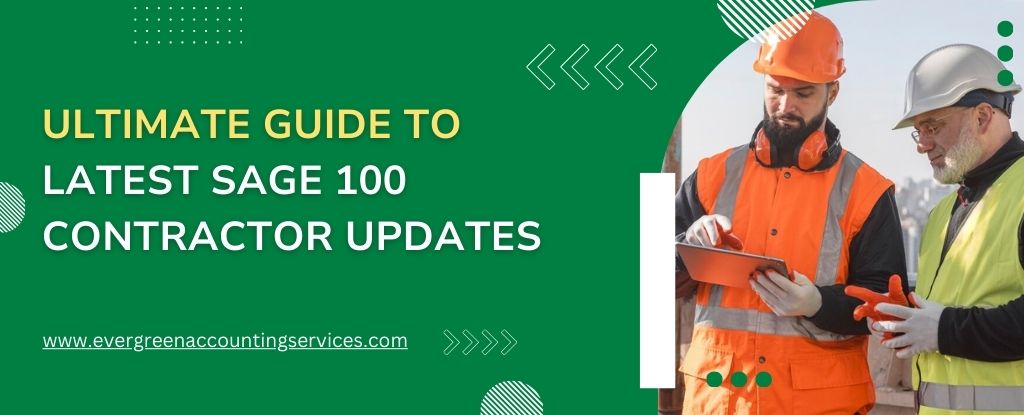 Sage 100 Contractor Updates