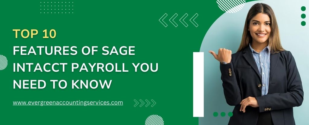 Sage Intacct Payroll Features