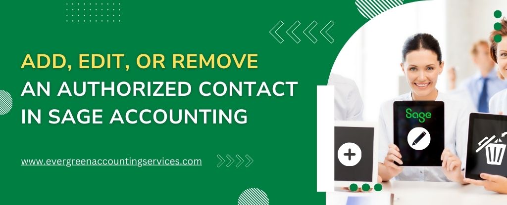 Authorized Contact in Sage Accounting