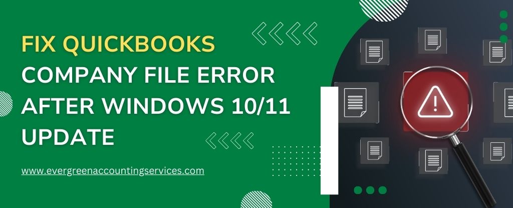 QuickBooks Company File Error
