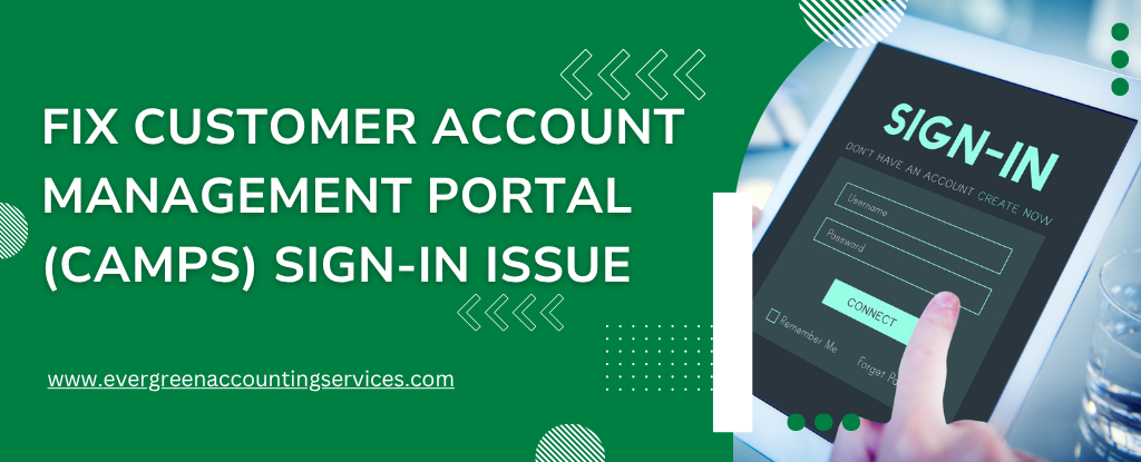 Intuit CAMPS Login Issue