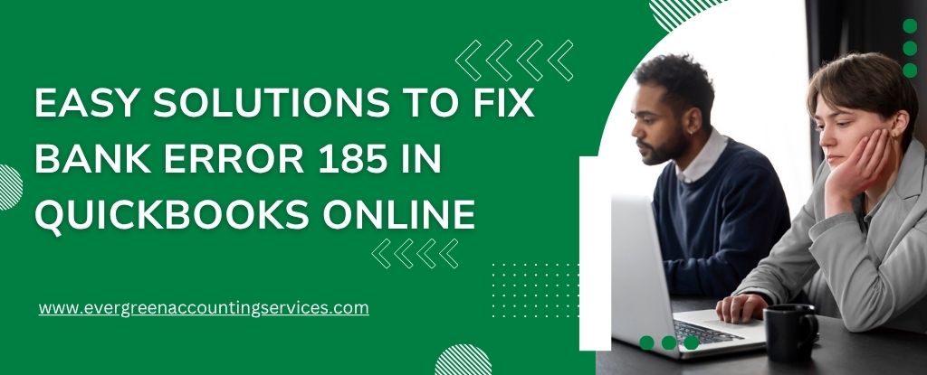 QuickBooks Online Bank Error 185